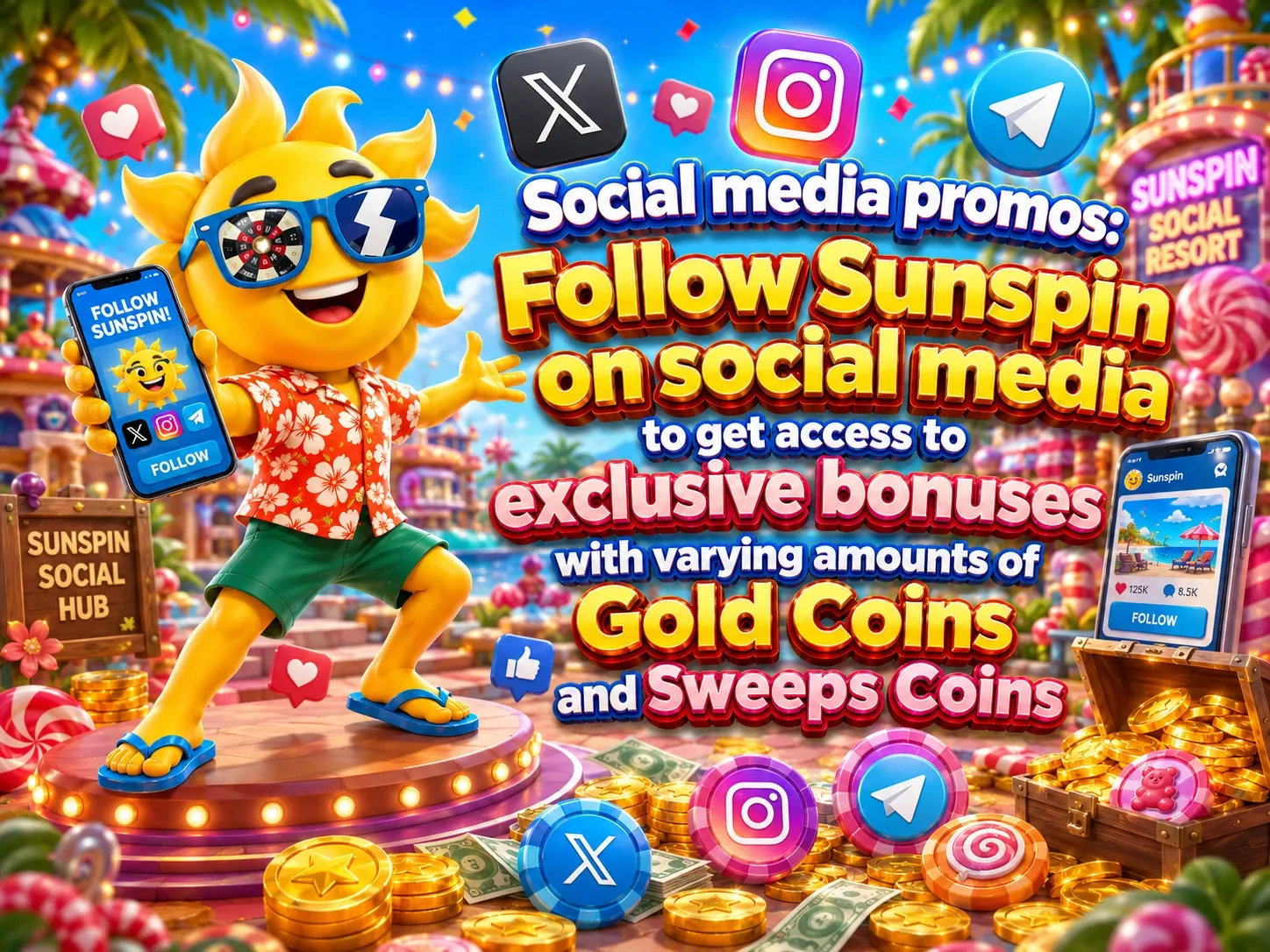 Social media promos
